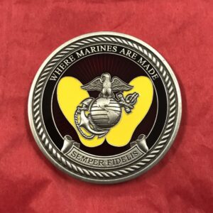 Yellow Foot Print Coin