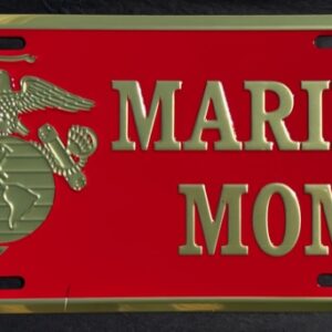 Marine Mom License Plate