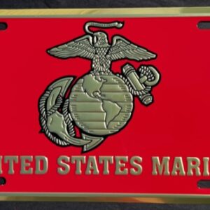 United States Marine License Plate