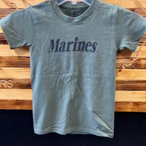 Kids Marines OD Green Shirt